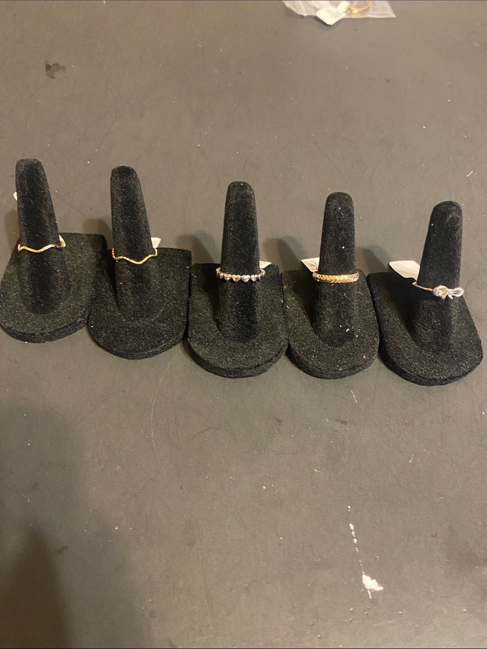Gold and Silver Mixed Metal Women's Ring Set